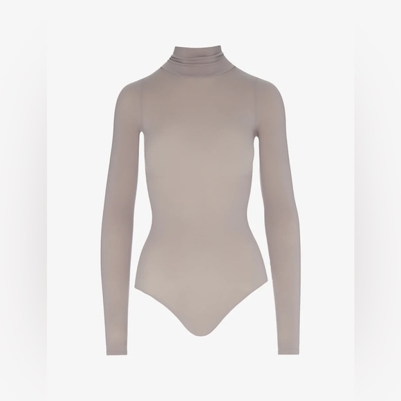 Commando Ballet Long Sleeve Turtleneck Bodysuit - Picture 1 of 5